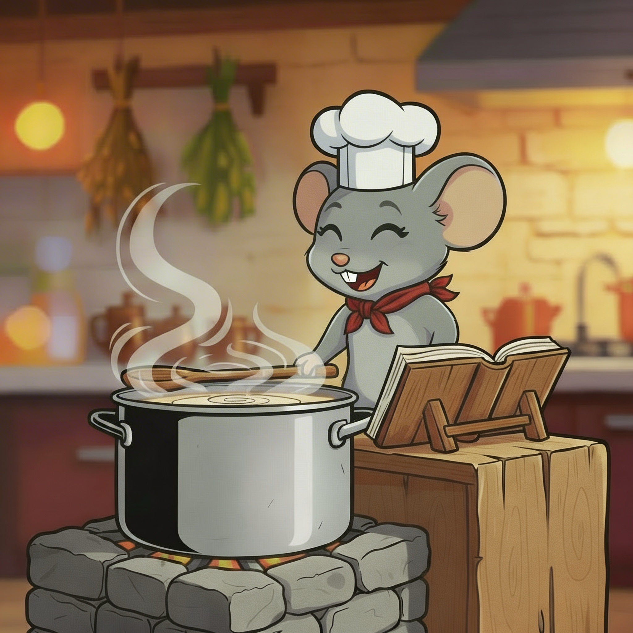 lui the AI mouse chef