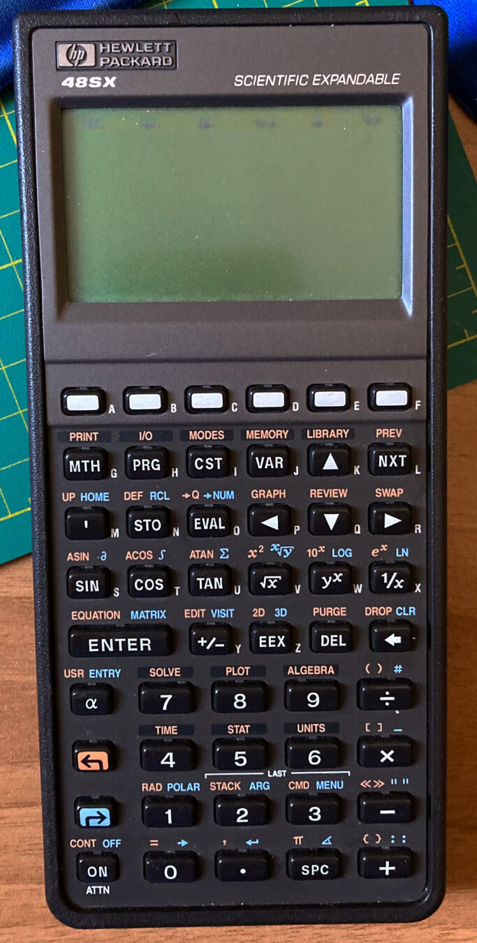 HP 48SX calculator